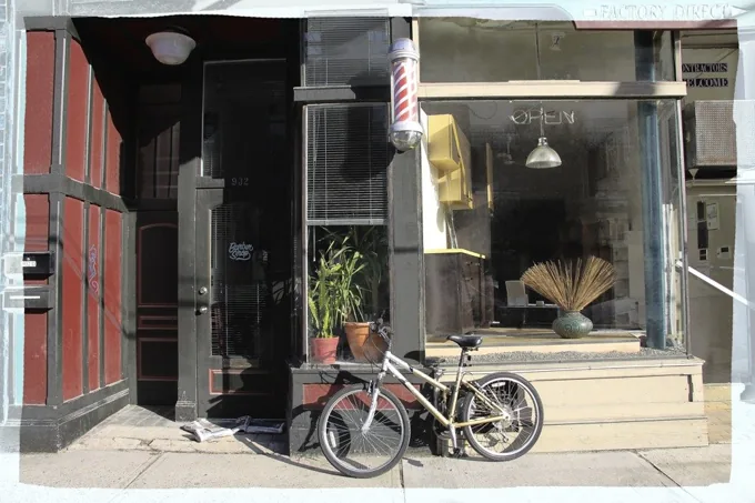 College Street Bike — Toronto work by Maria Drazilov