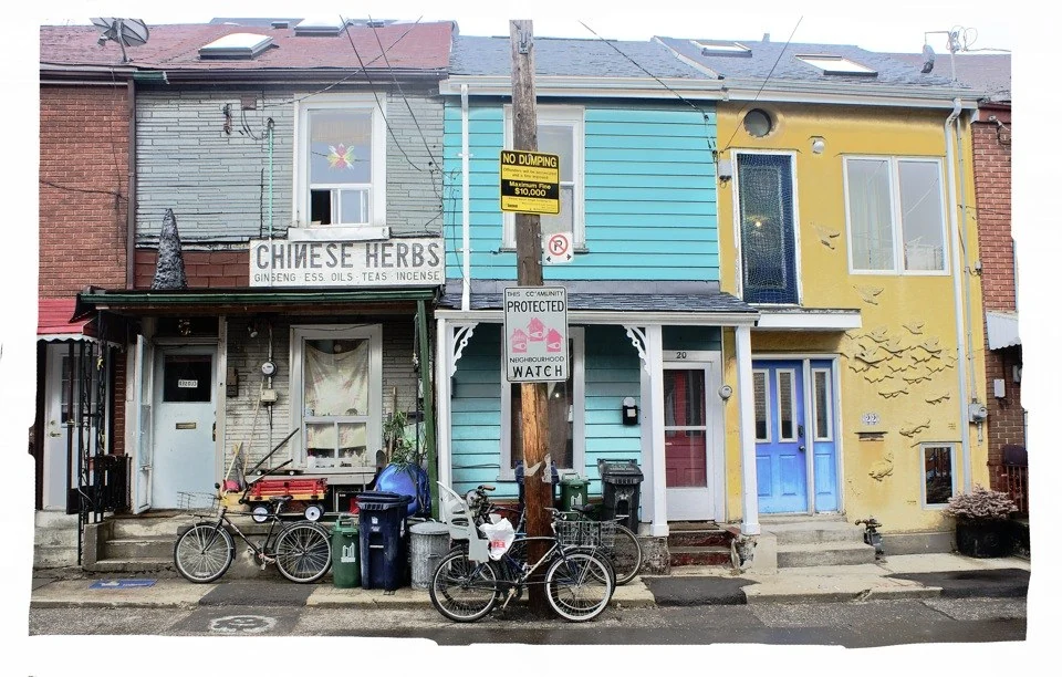 Kensington Bikes — Toronto work by Maria Drazilov